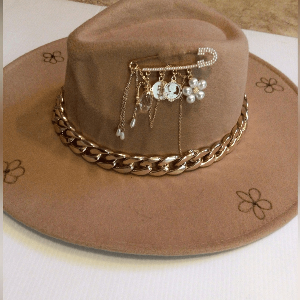 NEW ! Custom Boho Golden Pearl” rancher